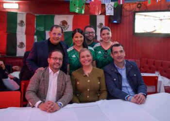 Maru Campos llega a Inglaterra para participar en la Feria Aeroespacial Farnborough 2026