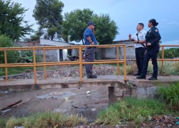 Realizó Gobierno Municipal recorridos preventivos ante las lluvias registradas en la ciudad