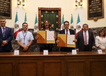 Firma Secretaría de Hacienda convenio de coordinación con la Comisión Estatal de Derechos Humanos