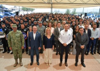 Gobierno de Maru Campos ha invertido cerca de 4 mil mdp en equipamiento y dignificación policial
