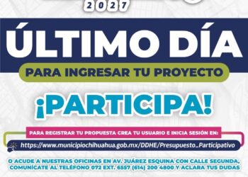 Hoy último día para registrar proyectos en el Presupuesto Participativo 2027