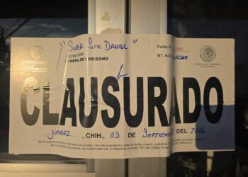 Realiza Gobernación Estatal  347 inspecciones y clausura  24 establecimientos en la última semana