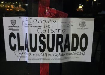 Realiza Gobernación Estatal 263 inspecciones y clausura 16 establecimientos durante la última semana